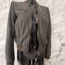 Dolce &Gabbana Leather Jacket Size 38