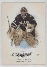 2008-09 Upper Deck Champ's Marty Turco #57 0m8e