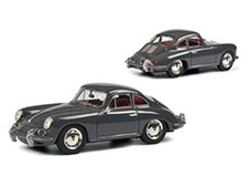 Schuco 450879500 1/43 Porsche 356 SC Gray Model Car