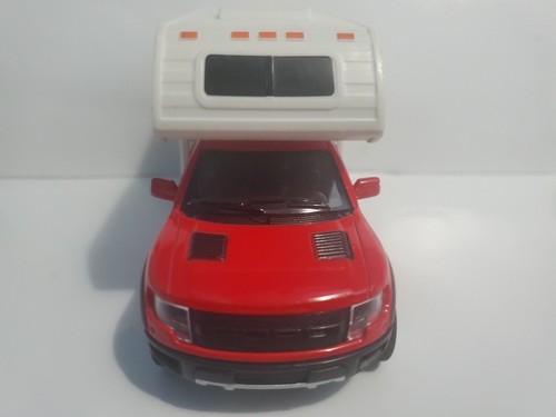 2013 Ford F150 SVT Raptor Pickup Truck, Camperš„Pullback Action Friktionš„RARš„ - Bild 6 von 8