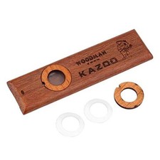 Wooden Kazoo Kazoos Flute Ukulele Guitar Partner Easy Musical Instruments with