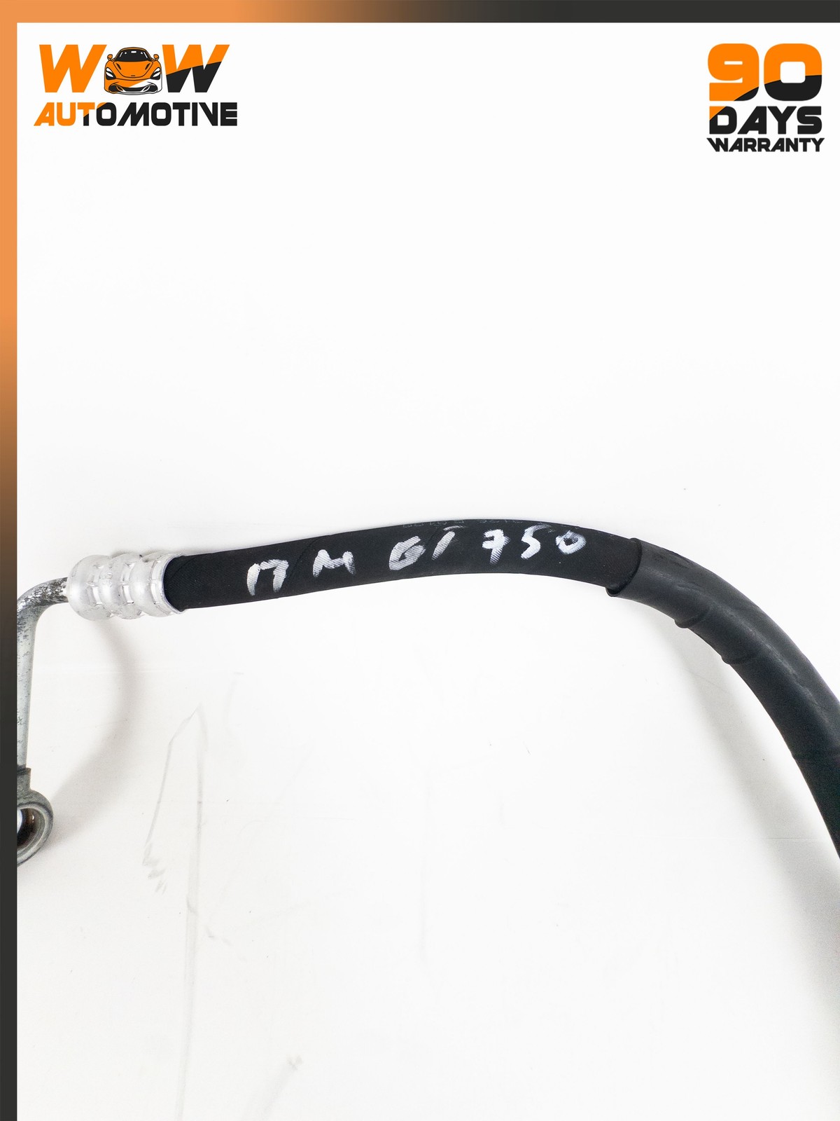 08-19 MASERATI GRANTURISMO S POWER STEERING HIGH PRESSURE LINE HOSE PIPE OEM