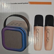 Wireless Mini Bluetooth Karaoke Machine with Microphone