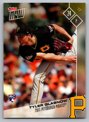 2017 PIRATES TEAM NOW ROAD TO OPENING DAY #OD-358 TYLER GLASNOW PIRATES