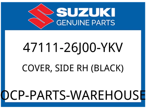 COVER, SIDE RH (BLACK)