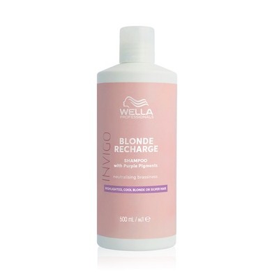 Wella Invigo Blonde Recharge Shampoo 500 ml