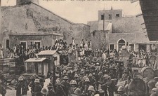 568/ SC. 1 - COLONIALI - TRIPOLI - TRUPPE DAVANTI CASINA DEL COMANDO