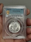 1946- D WALKING LIBERTY HALF DOLLAR PCGS MS66