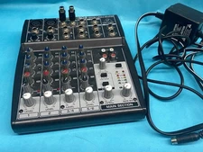 BEHRINGER XENYX 802 ANALOG MIXER W/ POWER SUPPLY, TESTED !!!!