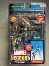 MARVEL TOYBIZ LEGENDS APOCALYPSE SERIES BISHOP ACTION FIGURE 2005 BALD VARIANT
