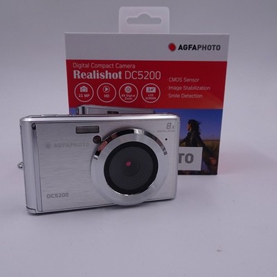 AGFA Photo Realishot DC5200 Digitalkamera Silber Digicam 21.0 MP Zustand gut