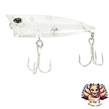 NEW Palms Bit Arts Turn Pop Lure TP-50F T-173 UV Clear Glitter