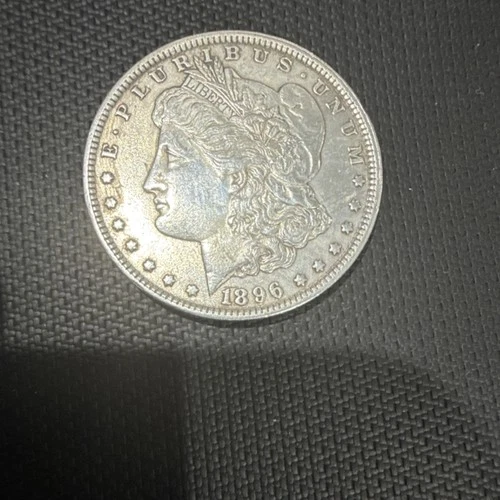 1896 Morgan Silver Dollar $1 Circulated Business Strike 0.9 Fine Silver Coin