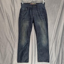 Levis 514 Jeans Boys 14 Slim Blue W25 L27 Slim Straight Denim Medium Wash Youth