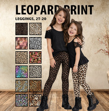 Kids Leopard Print Leggings #1 – Big Cat Pattern for Animal Lovers