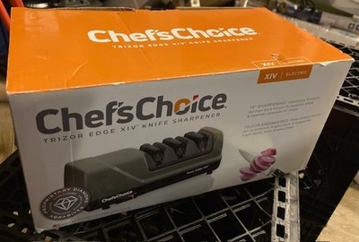 Chef'sChoice Ultimate Trizor Edge XIV Knife Sharpener, New