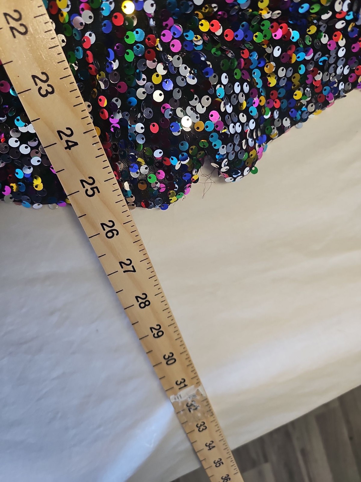 Primark Multi-Colored Sequin V-Neck Romper Playsuit m Y888 image 6