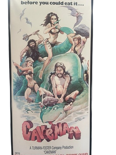 VINTAGE 1981 ORIGINAL 14" X 36" INSERT FOR THE MOVIE CAVEMAN-RINGO STARR - Picture 5 of 9