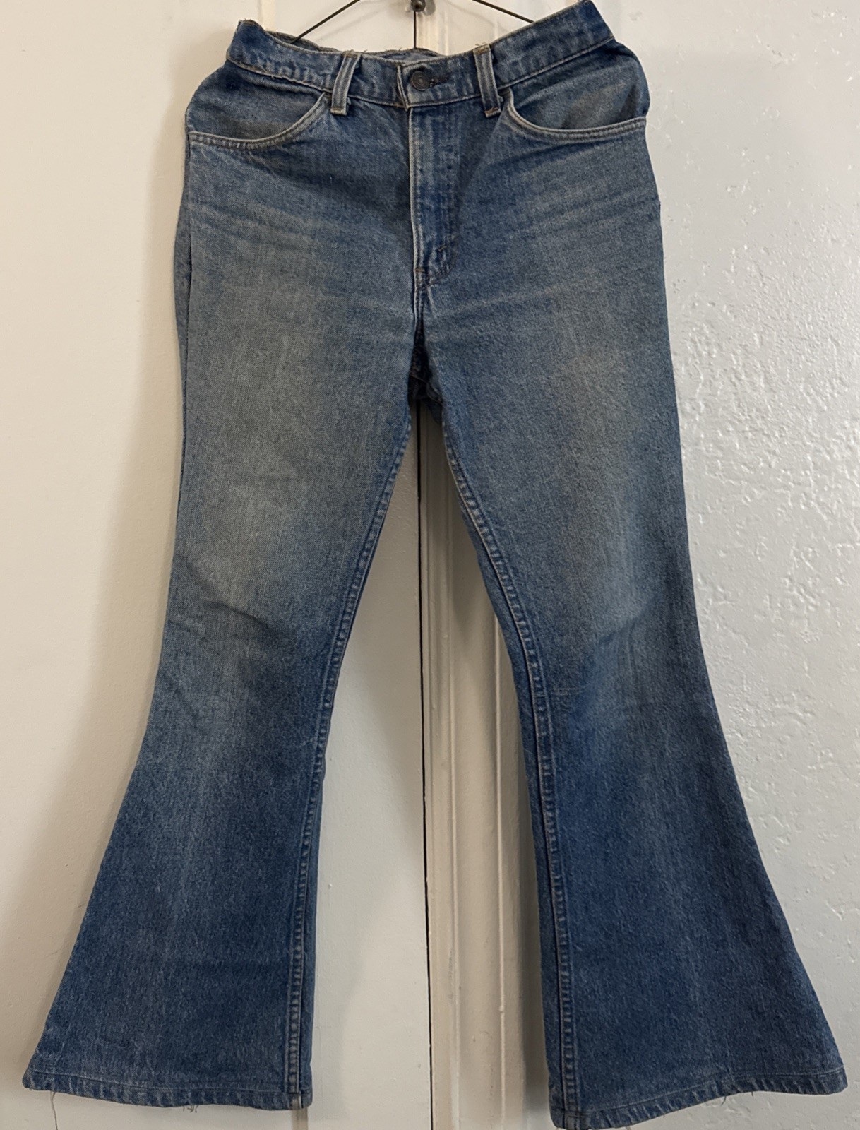 Vintage 80's Levi's 646 Orange Tab Bellbottom Flare F… - Gem
