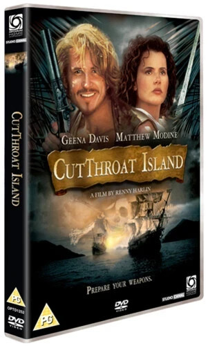 CutThroat Island  ( DVD 2008) Geena Davis, Matthew Modine **NEW**