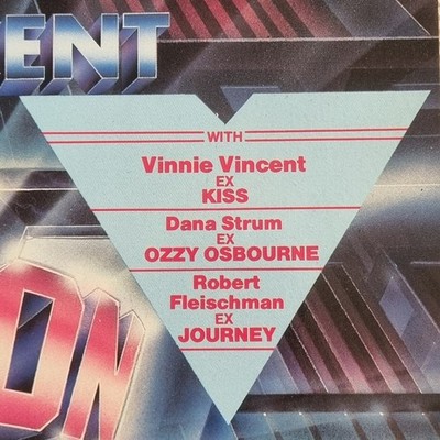 Vinnie Vincent Invasion LP Germany Hype Sticker