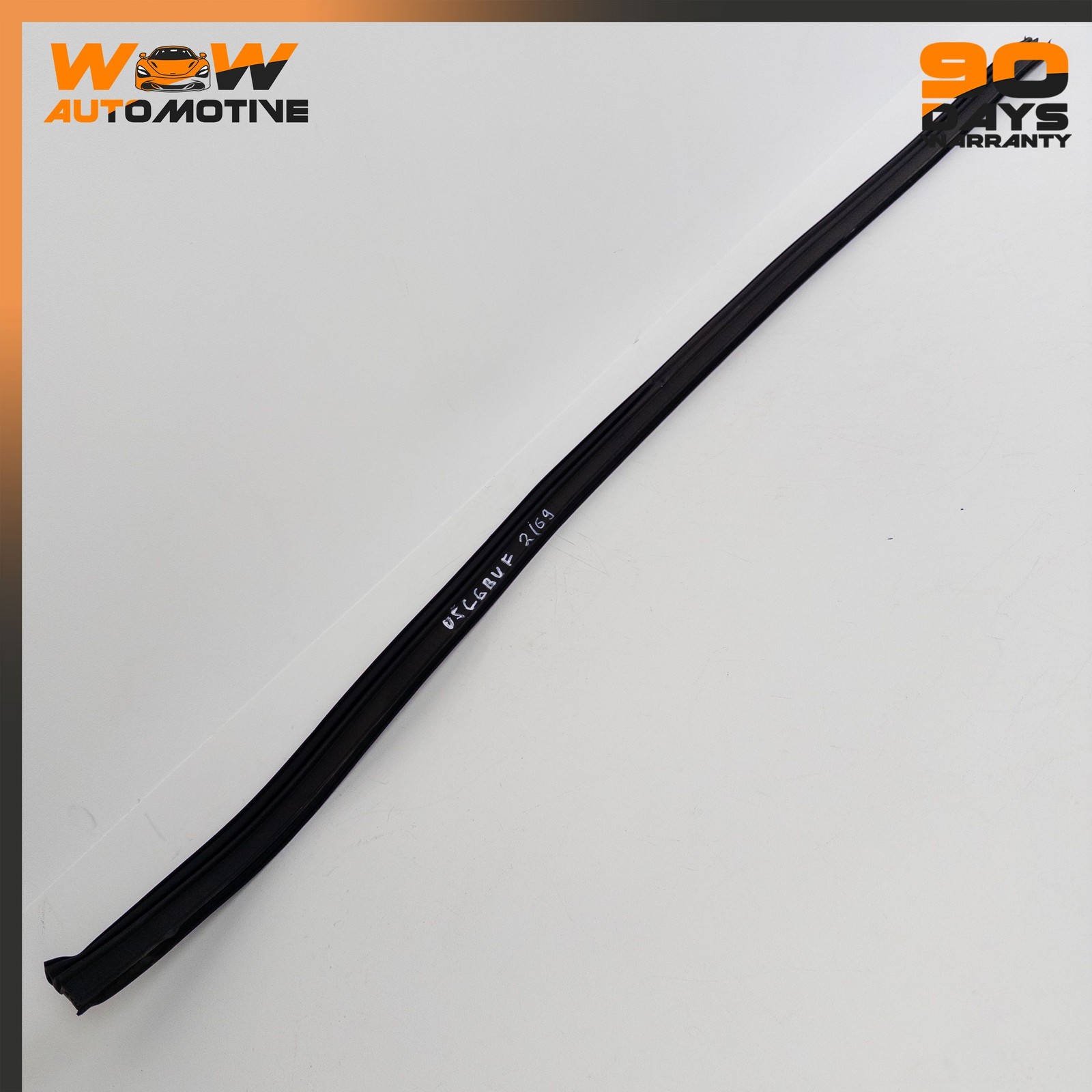 05-13 CHEVROLET CORVETTE C6 FRONT HOOD WEATHERSTRIP REAR RUBBER SEAL OEM