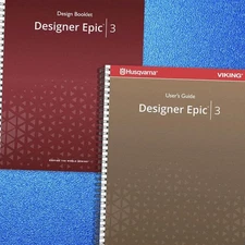HUSQVARNA Designer Epic 3 BUNDLE: Sampler + User Manual : Tough WIRE Binding