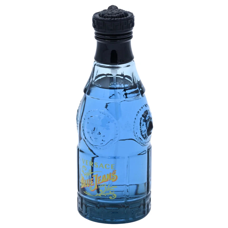 BLUE JEANS por Gianni Versace Colonia para Hombre EDT 2.5 OZ Nuevo en Lata Foto 3 de 4