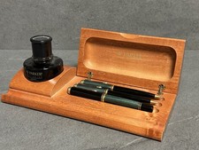 Parker Schreibtisch Utensilo Holz Ablage f&uuml;r F&uuml;ller und Schreibger&auml;te #126