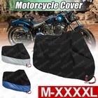 Heavy Duty Motorcycle Motorbike Cover Waterproof Snow Rain Dust UV Protector✅