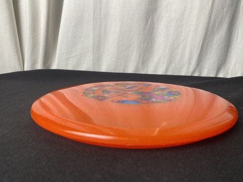 Legacy Discs Ghost Midrange arancione metallo fiocco 175 grammi 4/5/0/3 Oak Grove raro - Foto 10 di 11