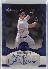 2024 Leaf A Bronx Legacy Purple Holofoil Spectrum 14/35 Shane Spencer Auto 16wc