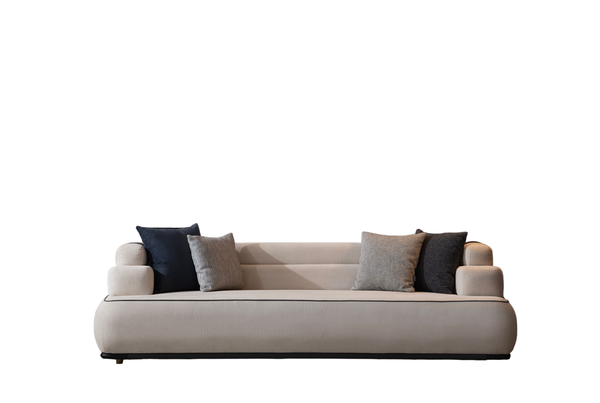 Dreisitzer PolstermöBel Couch Couchen Sitzpolster 255Cm Wohnlandschaft Sofa-image