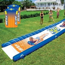 WOW Sports Mega Water Slide Backyard Slide with Sprinkler 25 ft x 6 ft
