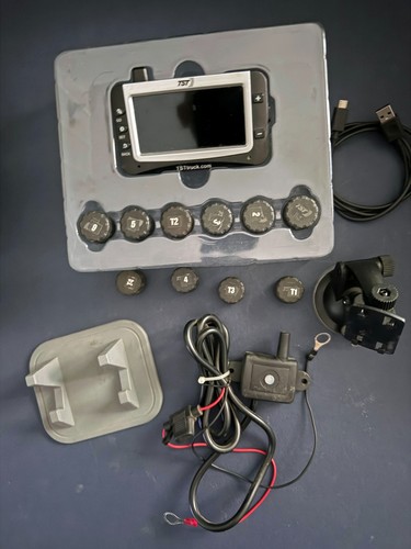TST 507 Color Wireless Tire Pressure Temperature Monitoring System - 10 Sensors
