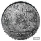 1872-S 25C SEGS AG3 Liberty Seated Quarter - RARE KEY DATE!