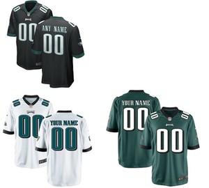 philadelphia eagles custom jersey