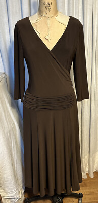 adrianna papell drop waist dress Strapless Drop Waist Belted Combo Cocktail Dress In Black Gold main image 0