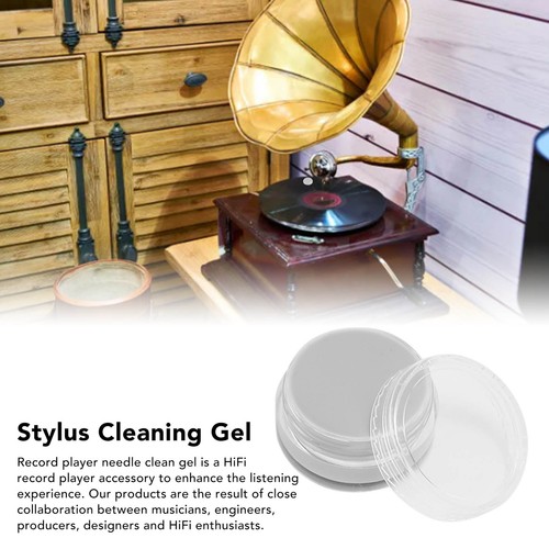 Turntable Stylus Clean Gel Static Free Dirt Debris Dry Cleaning Mixture Hot - Picture 3 of 22