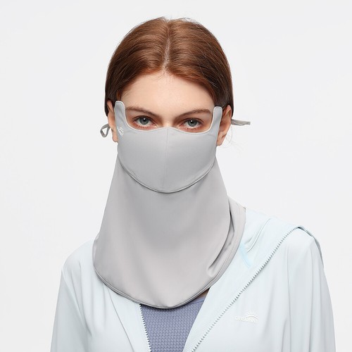 Anti-UV Facemask UPF 50+ Veil Breathable Tech Fabric Washable Face Cover *Blue* - Picture 12 of 16