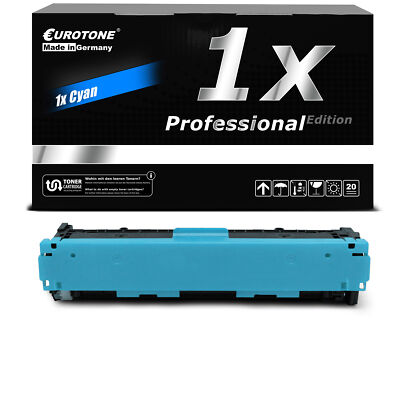 Eurotone PRO Patrone CYAN f�r HPEcolor LaserJet CP-1514-N CM-1312-CI CP-1214-N