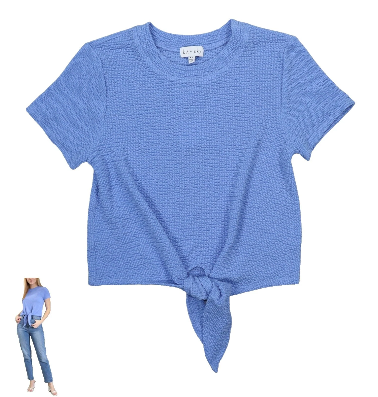 Camiseta top de poliéster Sky para Mujeres