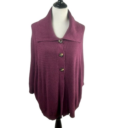 Cardigan BCBG Max Azria Off-white - Manches 3/4, Un Bouton - Taille S - Neuf Avec étiquettes