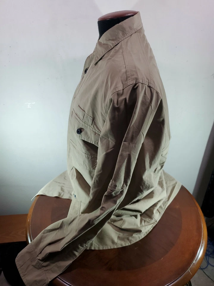 Camisa para exteriores Canyon River Blues Buttondown para hombre mediana marrón mezcla de algodón... Foto 4 de 4