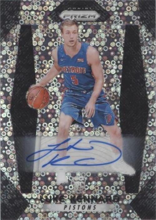2017-18 Panini Prizm - Luke Kennard #171 Fast Break Prizm Autographs PSA 8 -10