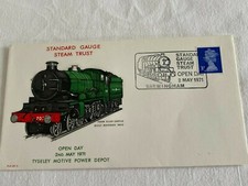 Pls No3 Cover 1971 Standard Gauge Steam Trust.open Day Tyseley Motive Power Depo Pls No3 Cover 1971 Standard Gauge Steam Trust.open Day Tyseley Motive Power Depo