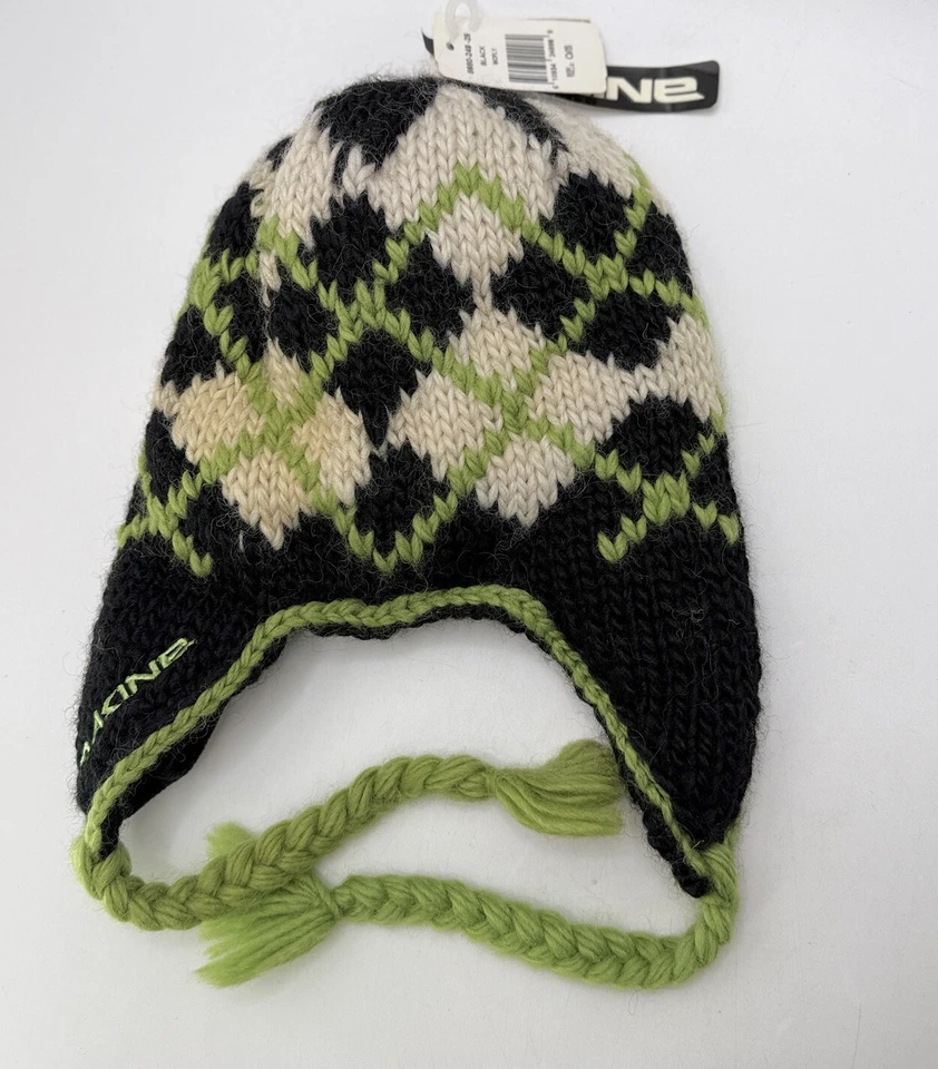 De colección Nuevo con Etiquetas Dakine Hombres Tejido Mezcla de Lana Forrado de Vellón Sombrero de Esquí Talla Única Gorro Defecto Foto 2 de 4