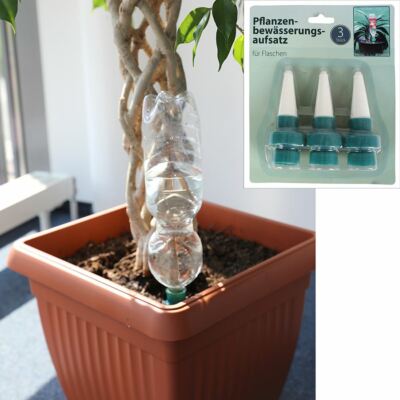 Pflanzenbewsserungsaufsatz 3er-Set Blumentopf Wasserspender  Bewsserungssystem | eBay.de