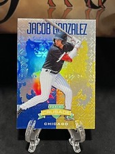 2024 Panini Crusade Jacob Gonzalez #12 Blue Mojo Crusade Chicago White Sox