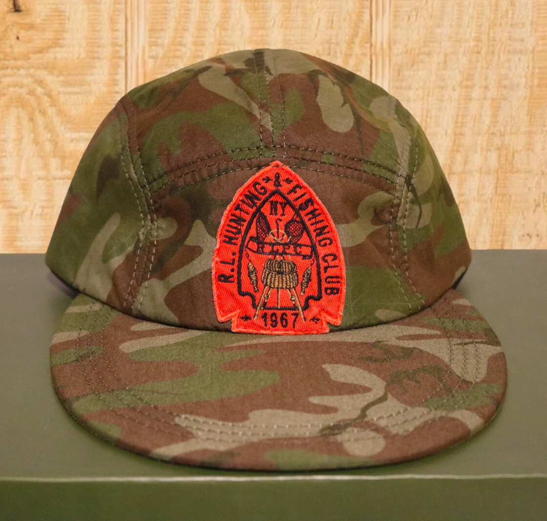 Custom 1 of 1 Polo Ralph Lauren Hunting Fishing Camo 5 Panel Long